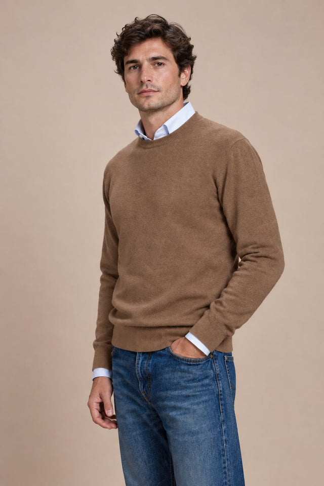 Caravaggio - Maglia Girocollo 100% cashmere