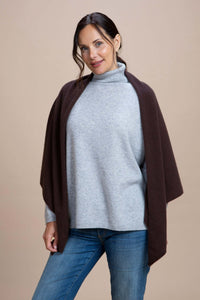 Abetone - Scialle a triangolo 100% Cashmere