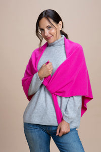 Abetone - Scialle a triangolo 100% Cashmere