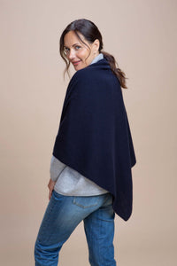 Abetone - Scialle a triangolo 100% Cashmere