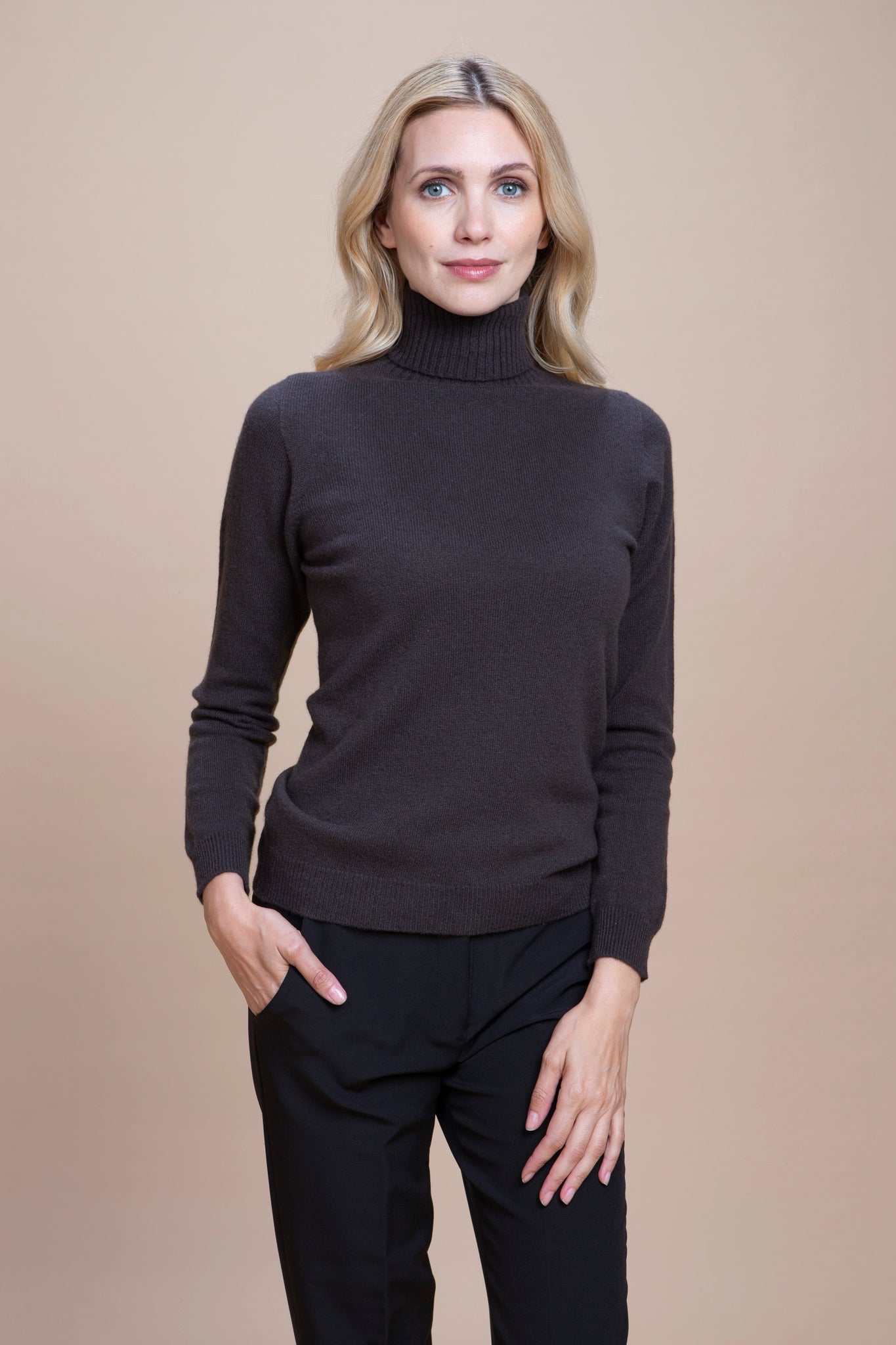 Cortina - Cuello Alto 100% Cachemir