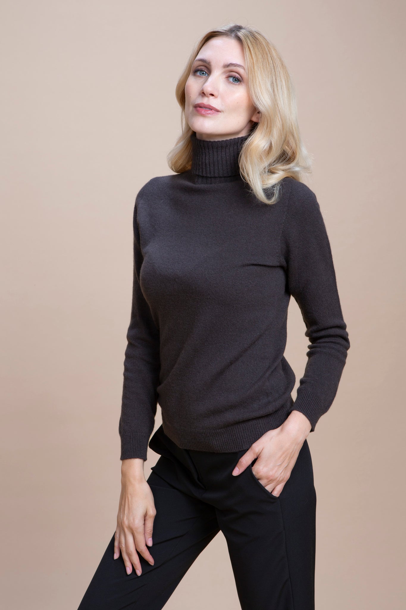 Cortina - Cuello Alto 100% Cachemir
