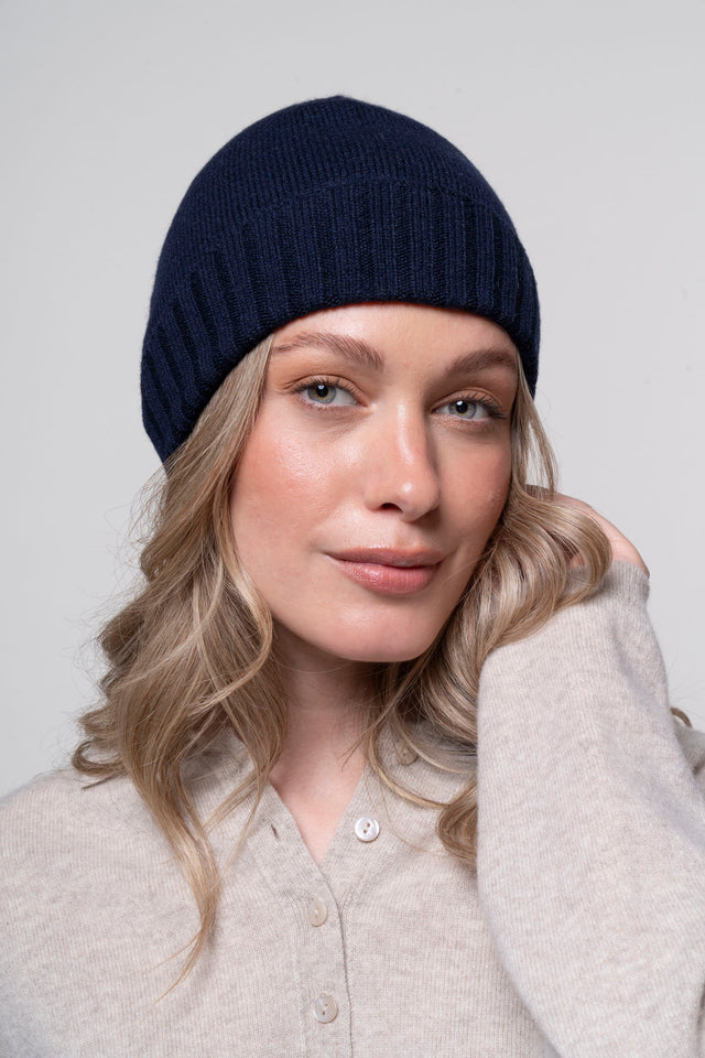 Corvara - Cappello 100% cashmere donna
