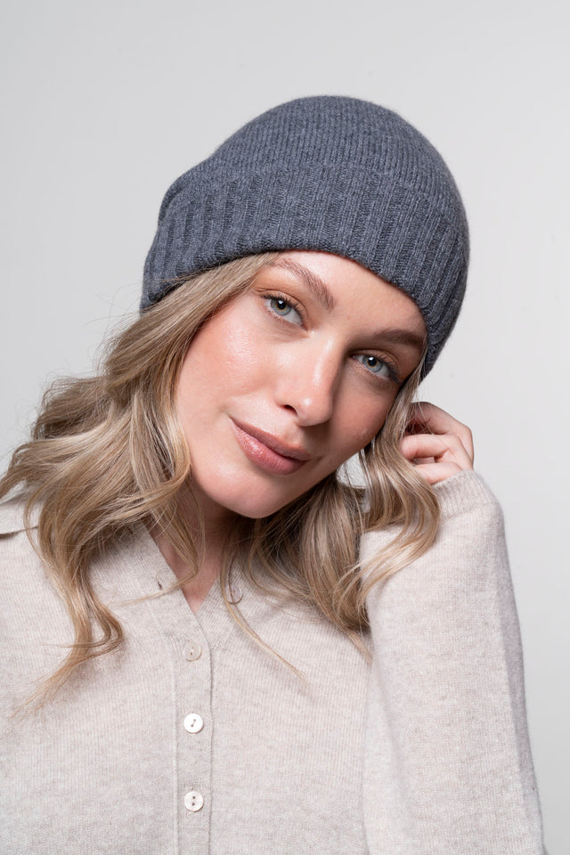 Corvara - Cappello 100% cashmere donna