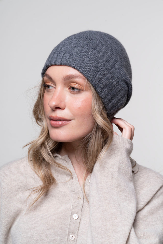 Corvara - Cappello 100% cashmere donna