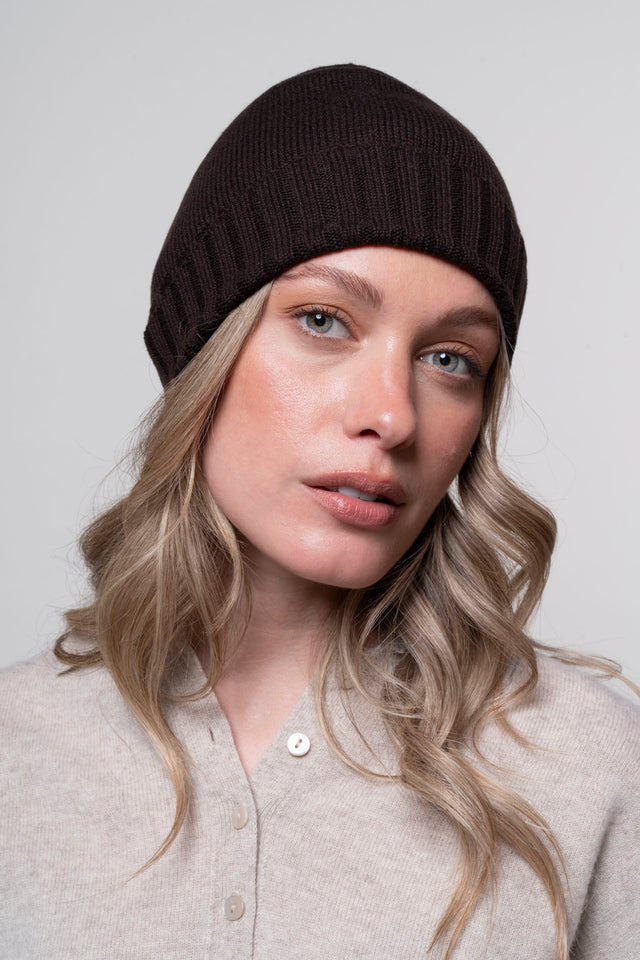 Corvara - Cappello 100% cashmere donna
