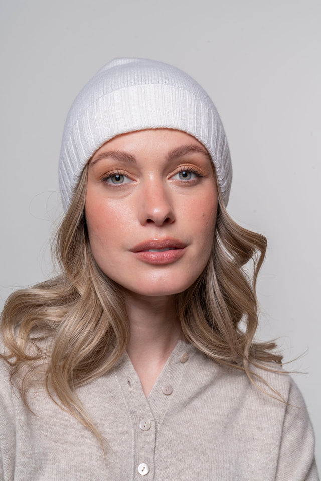 Corvara - Cappello 100% cashmere donna