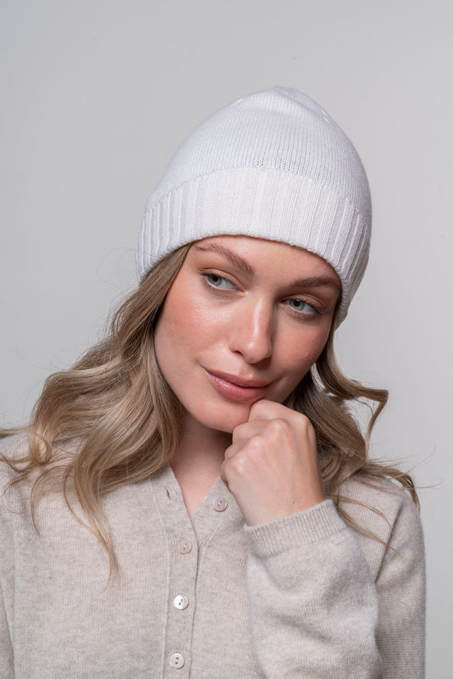 Corvara - Cappello 100% cashmere donna