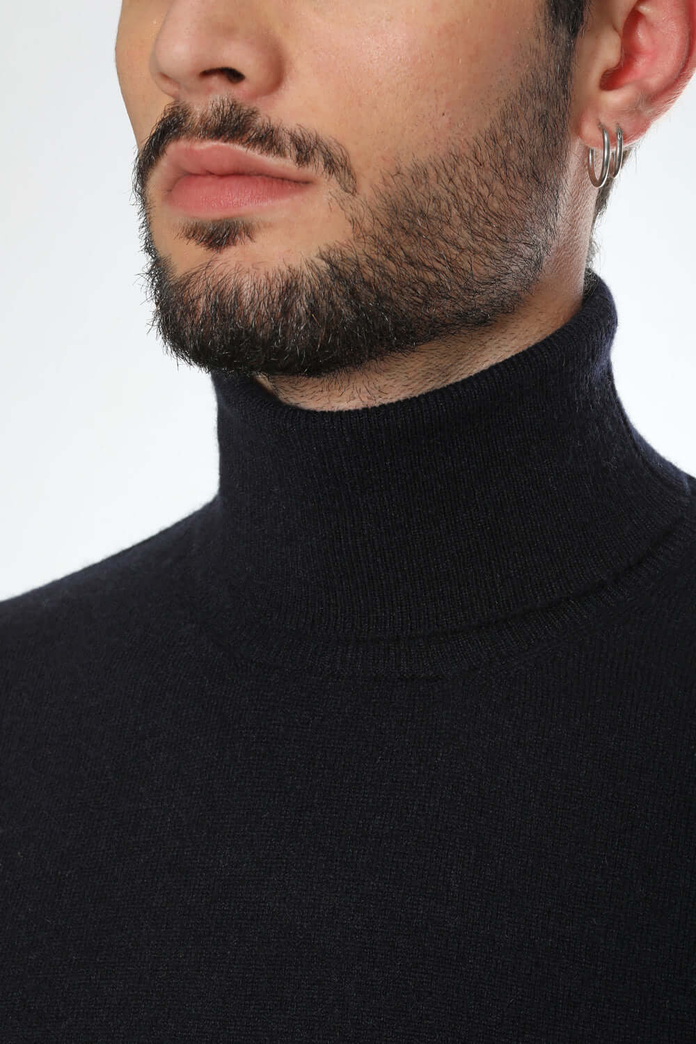 Giotto - Maglione Dolcevita 100% Cashmere