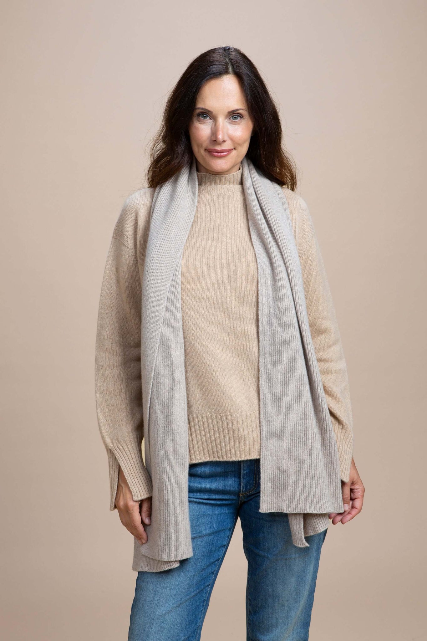 Gubbio - Sciarpona cashmere rigenerato