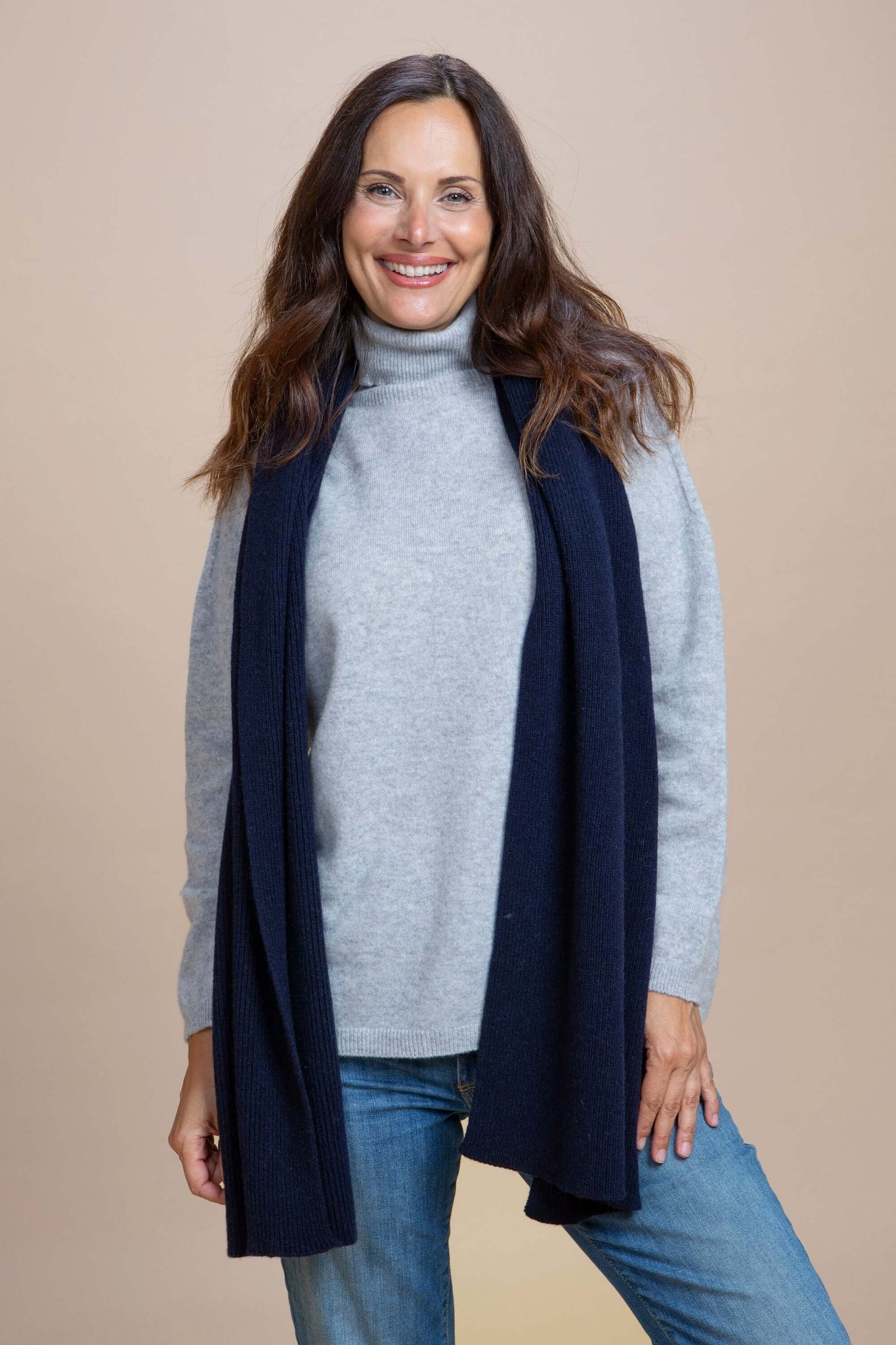Gubbio - Sciarpona cashmere rigenerato
