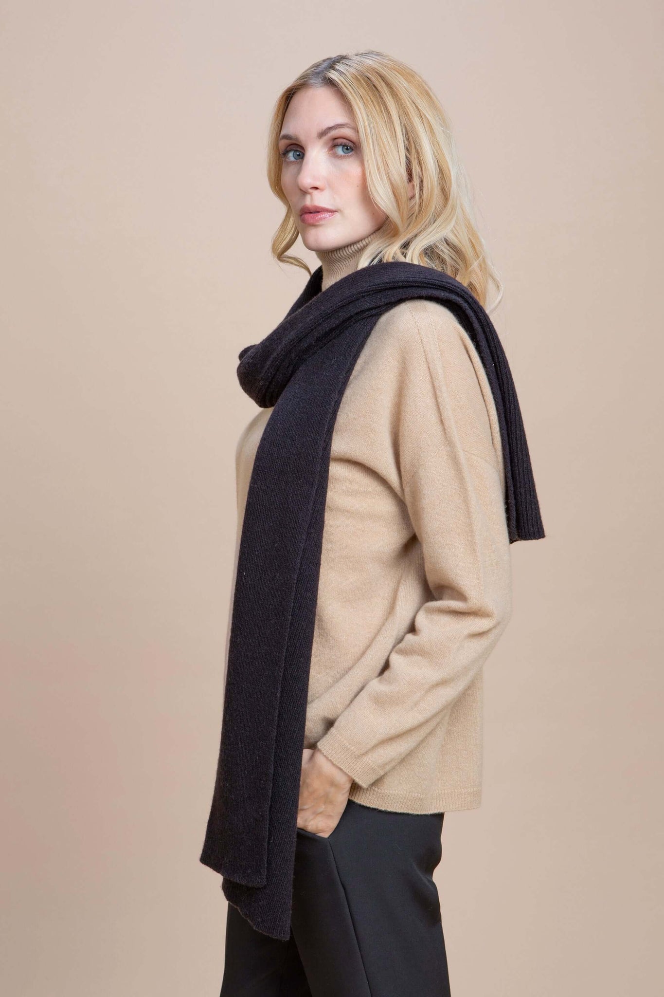 Gubbio - Sciarpona cashmere rigenerato