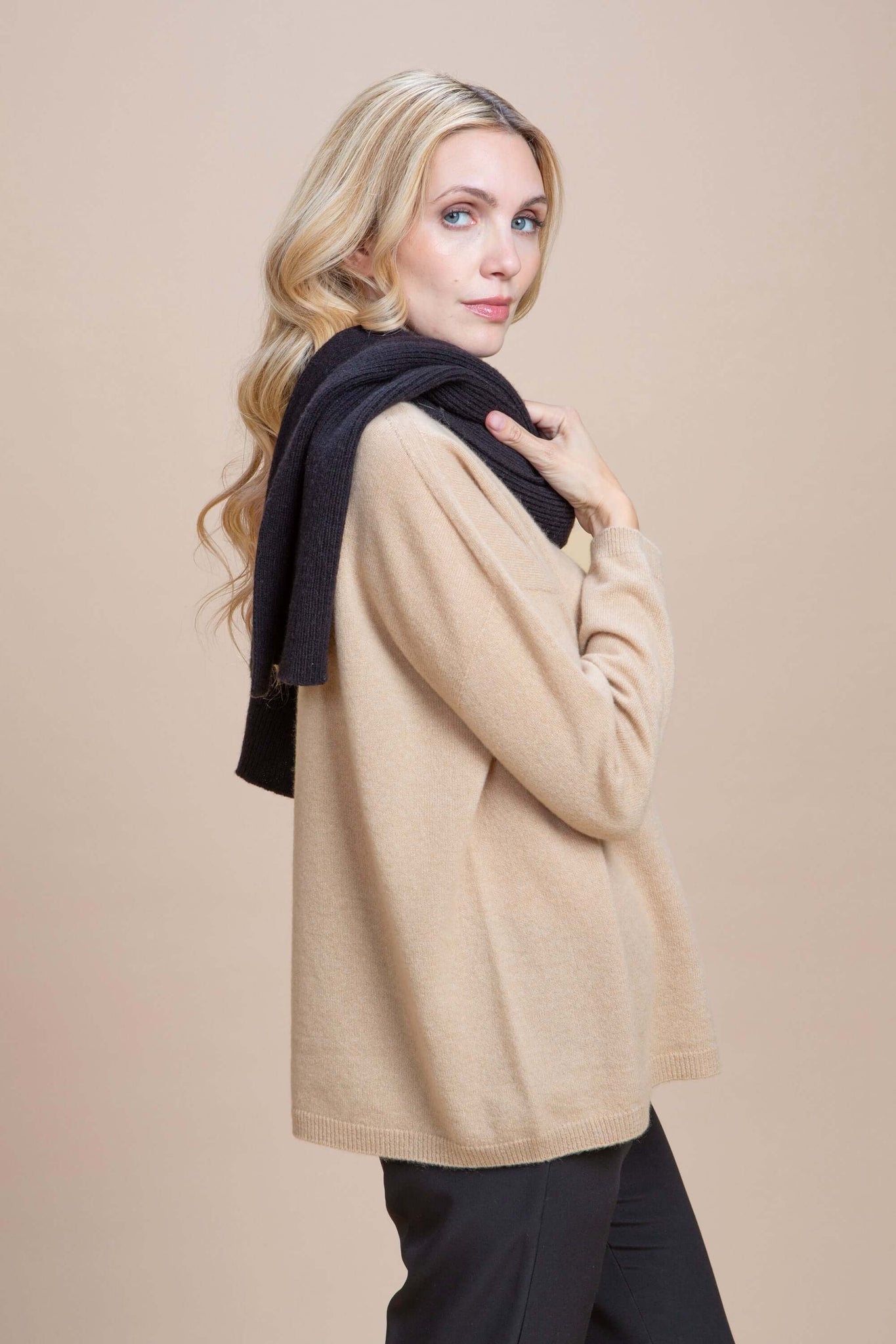 Gubbio - Sciarpona cashmere rigenerato