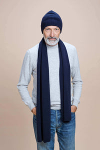 KIT Dolomiti - Cappello e Sciarpa 100% Cashmere