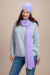 KIT Dolomiti - Bonnet et Echarpe 100% Cachemire