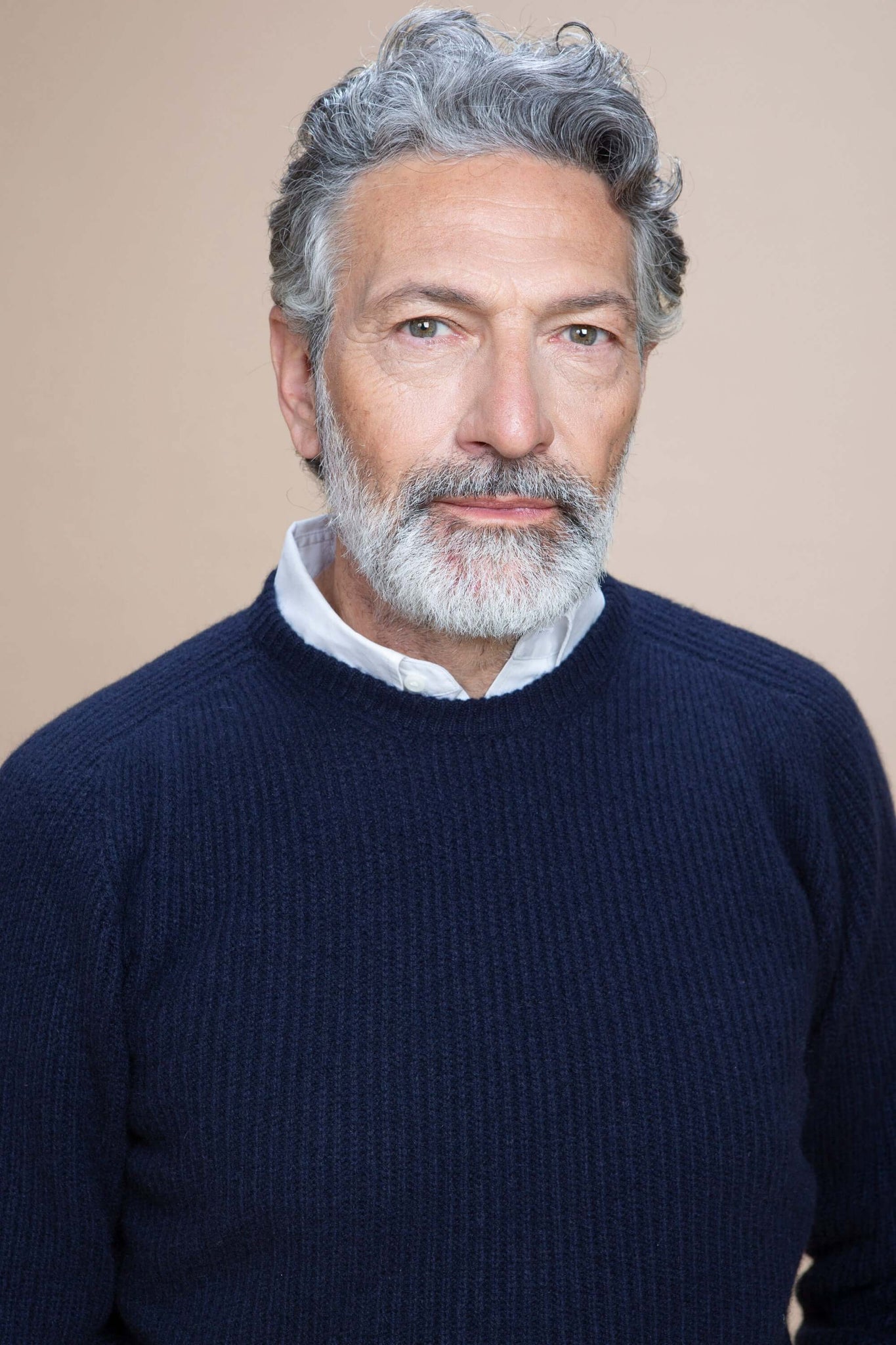 Leonardo - Girocollo a costa inglese 100% Cashmere