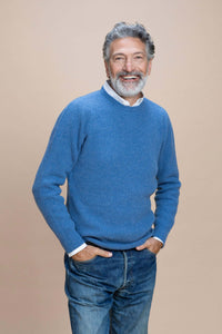 Leonardo - Girocollo a costa inglese 100% Cashmere