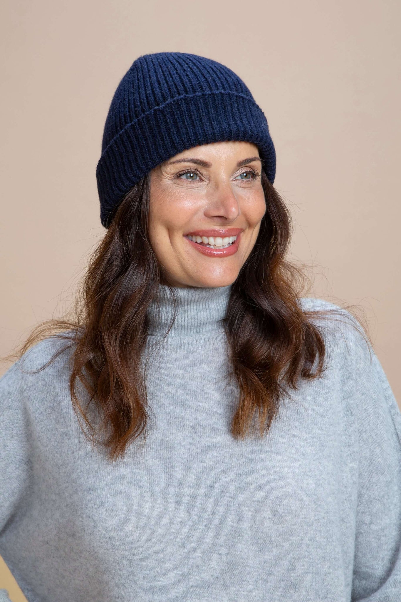 Orvieto - Cappellino cashmere rigenerato