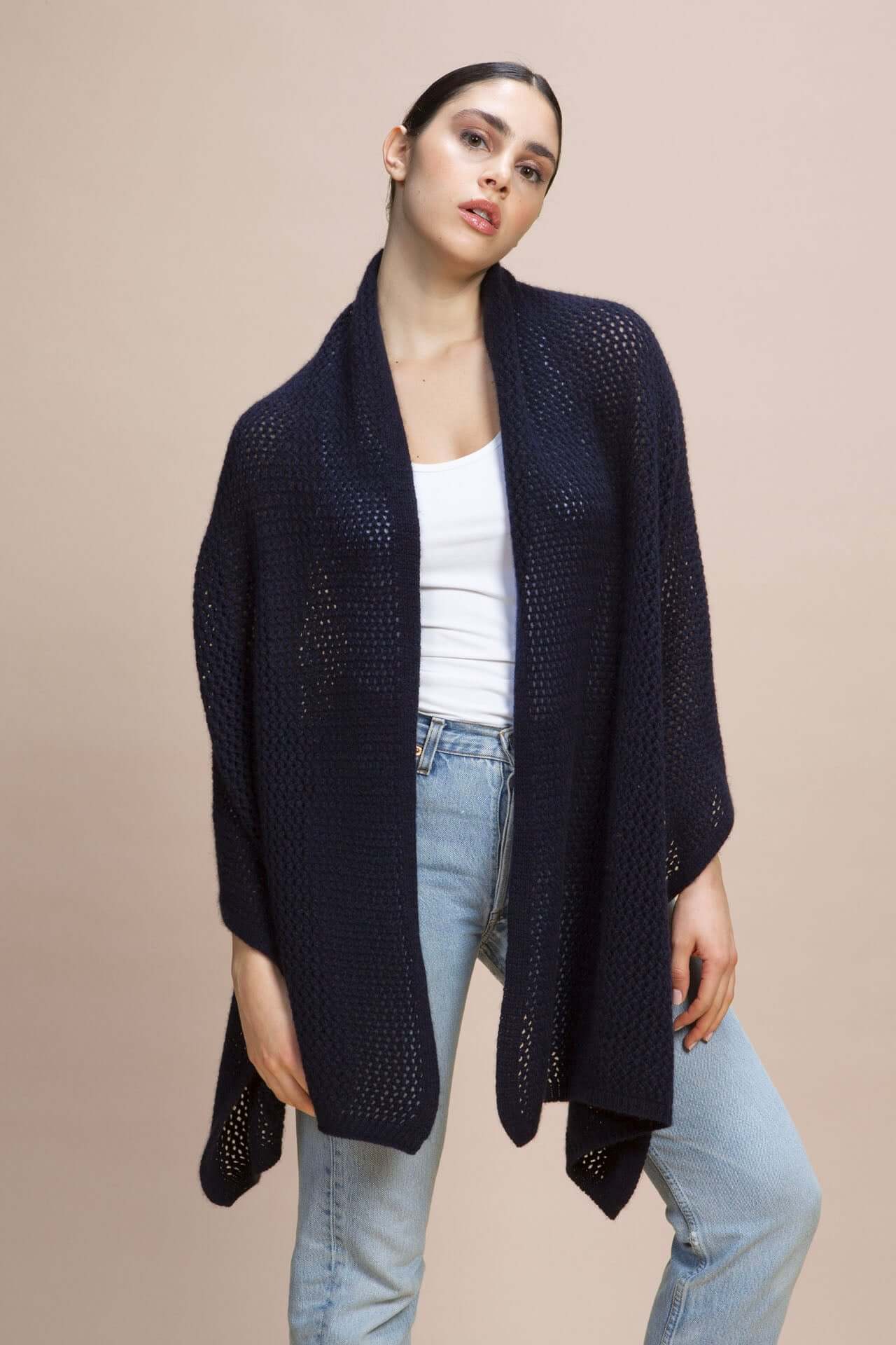 Forte dei Marmi - Poncho aus 100 % Kaschmir