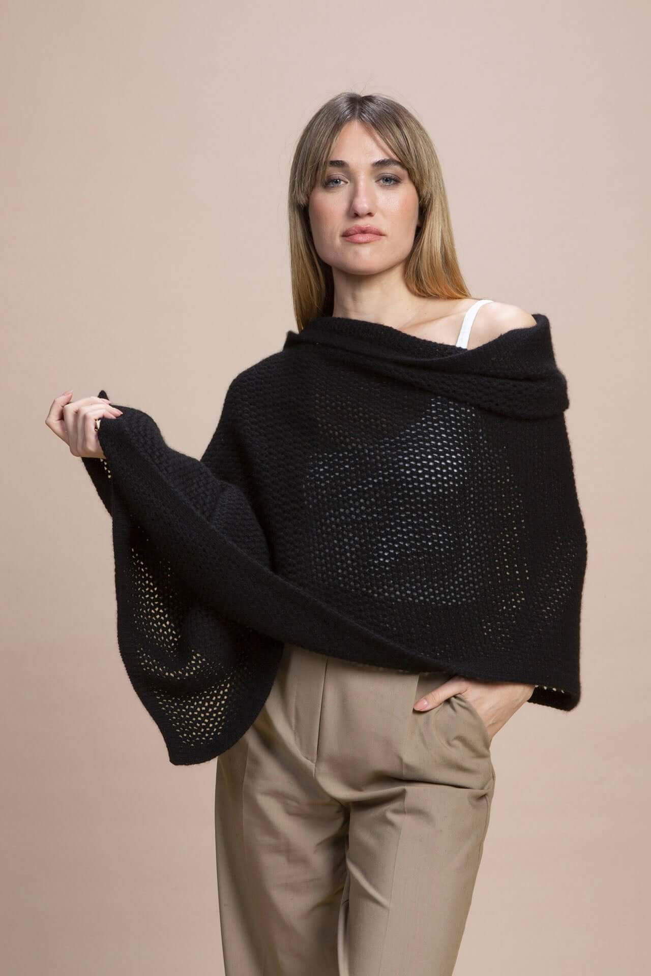 Forte dei Marmi - Poncho aus 100 % Kaschmir