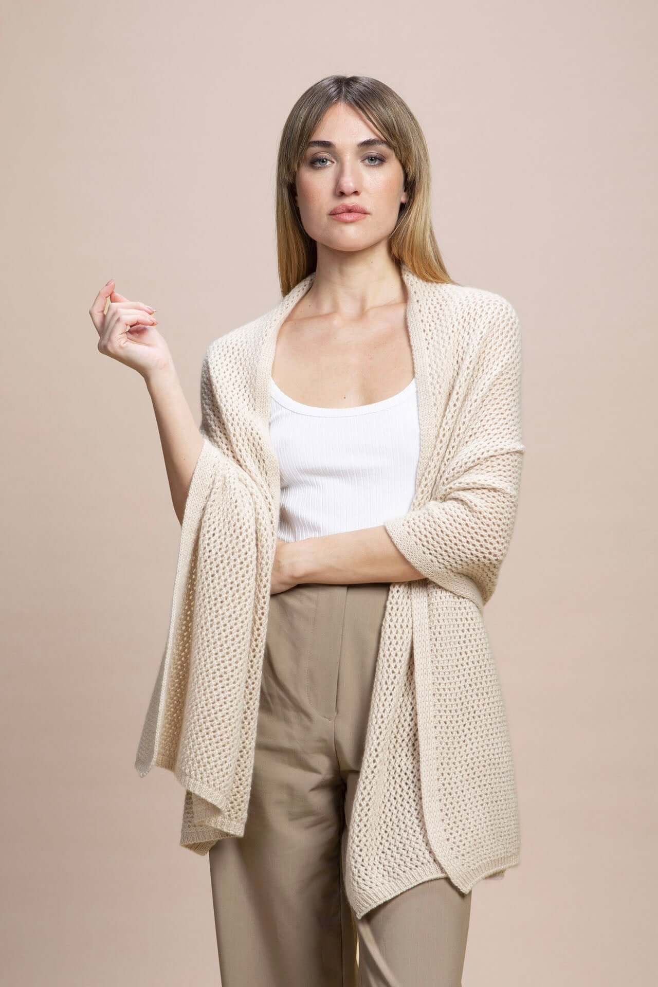 Forte dei Marmi - Poncho aus 100 % Kaschmir