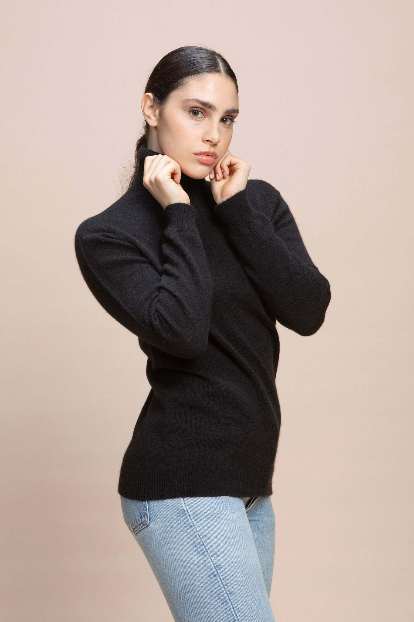 Cortina - Cuello Alto 100% Cachemir