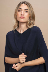 Forte dei Marmi - Poncho 100% Cachemire