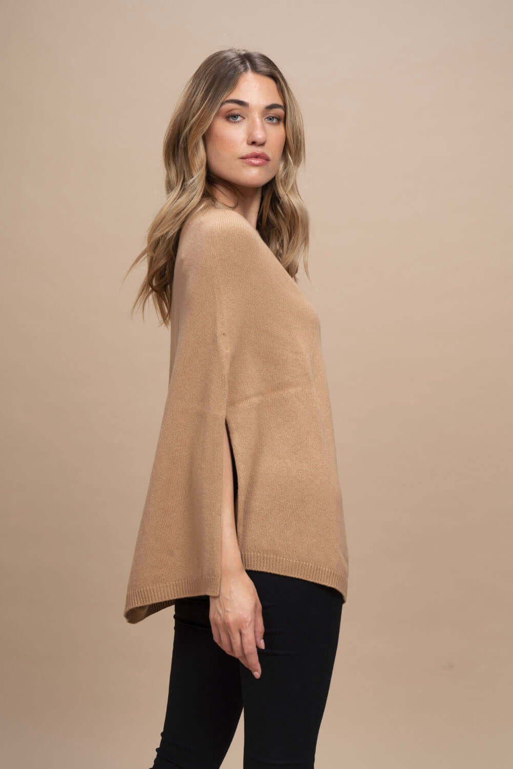 Forte dei Marmi - Poncho 100% Cachemire