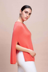 Forte dei Marmi - Poncho 100% Cachemire