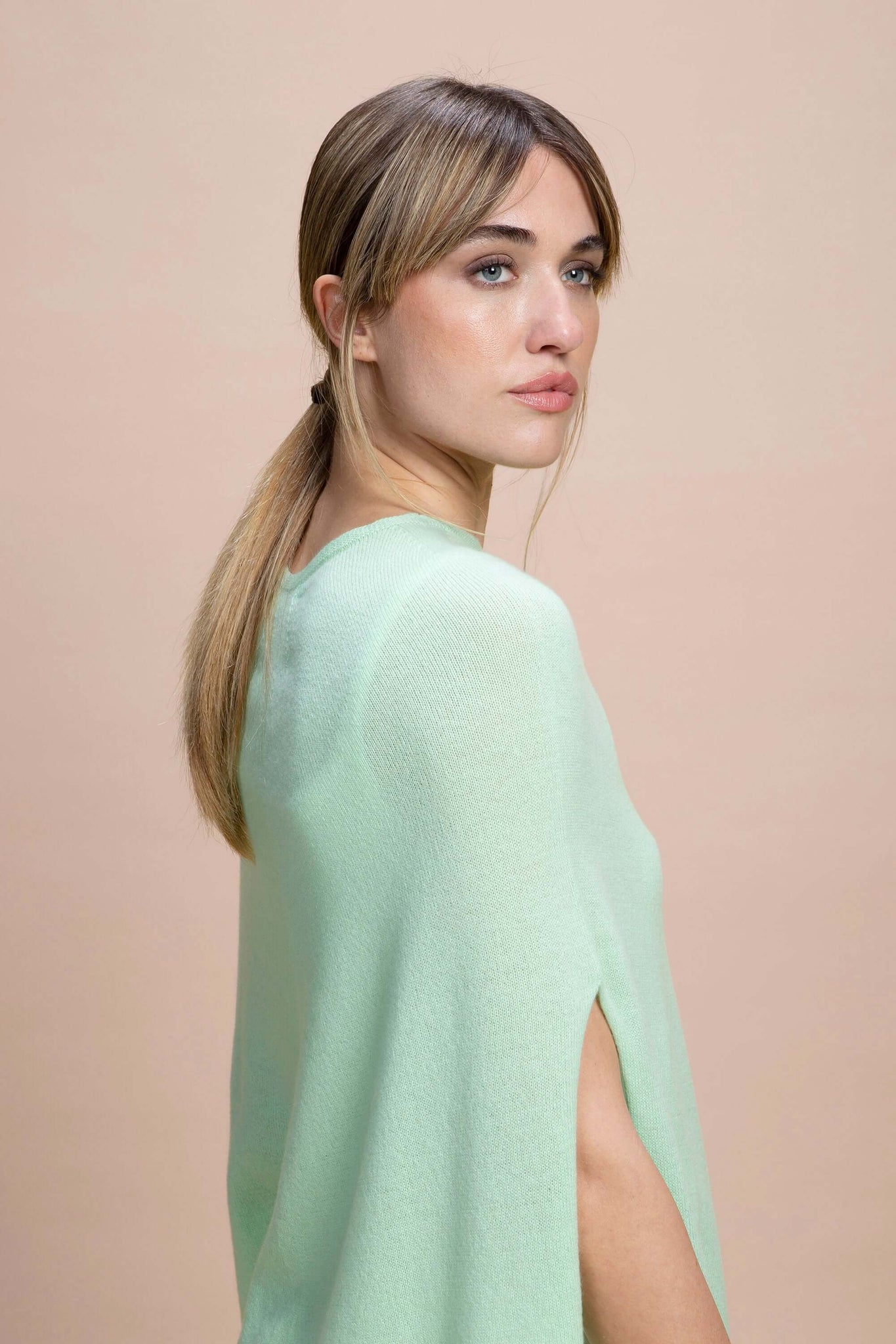 Forte dei Marmi - Poncho 100% Cachemire