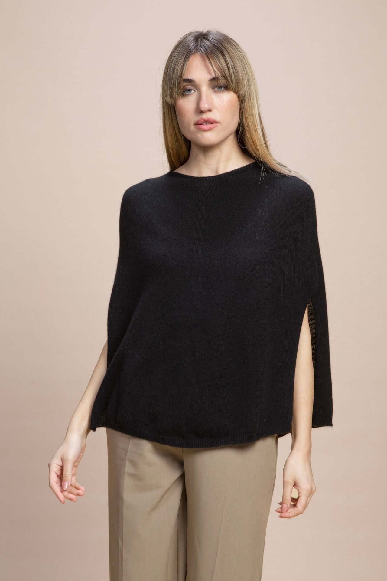 Forte dei Marmi - Poncho 100% Cachemire