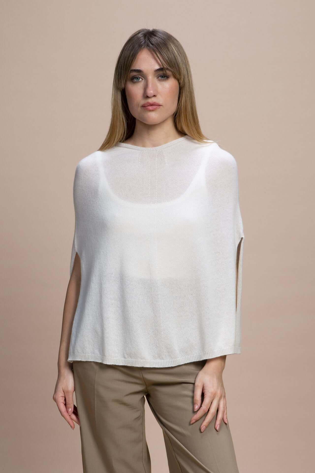 Forte dei Marmi - Poncho 100% Cachemire