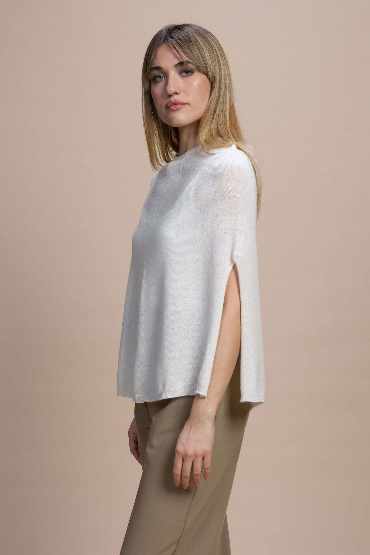 Forte dei Marmi - Poncho 100% Cachemire