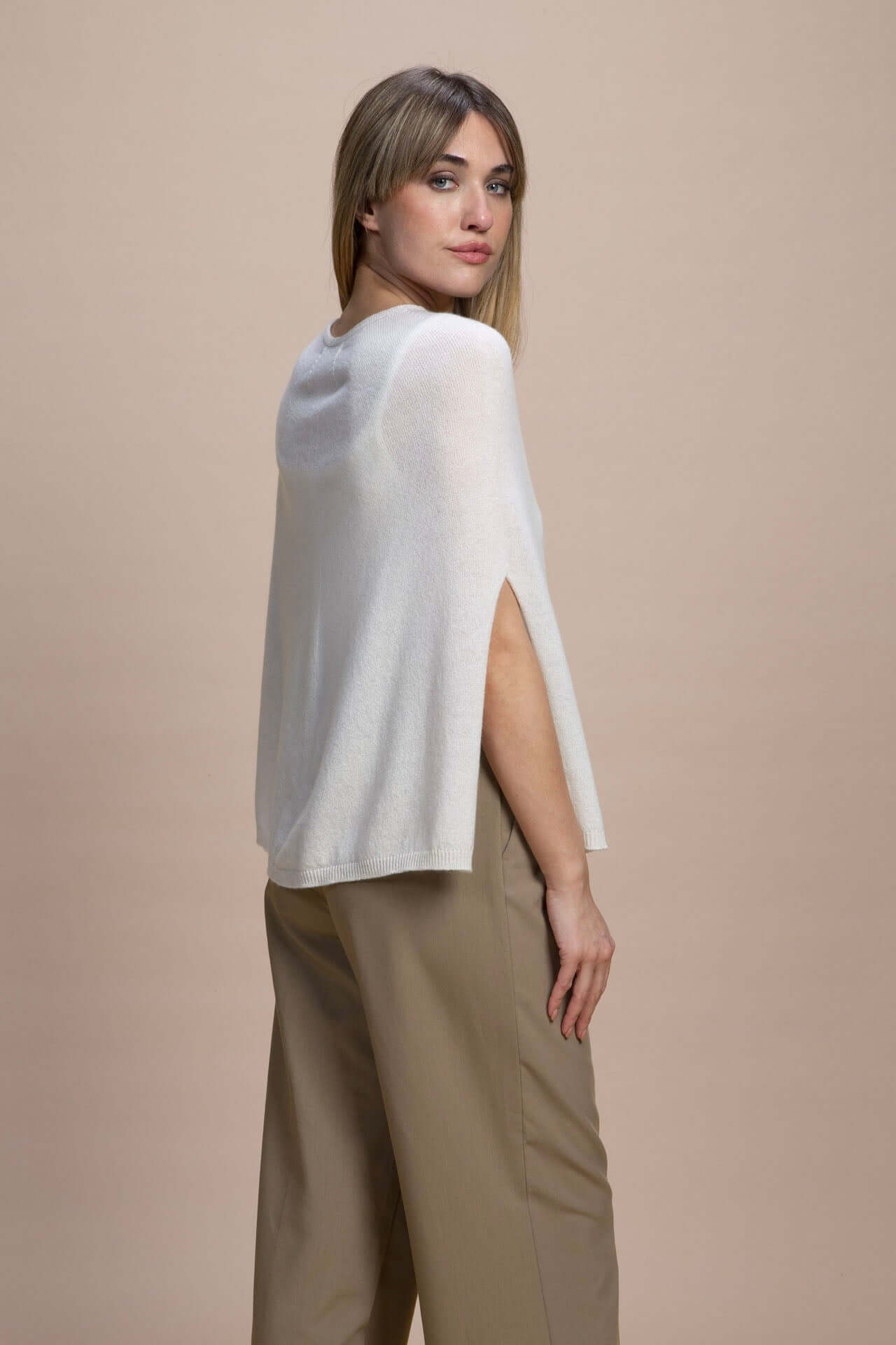 Forte dei Marmi - Poncho 100% Cachemire