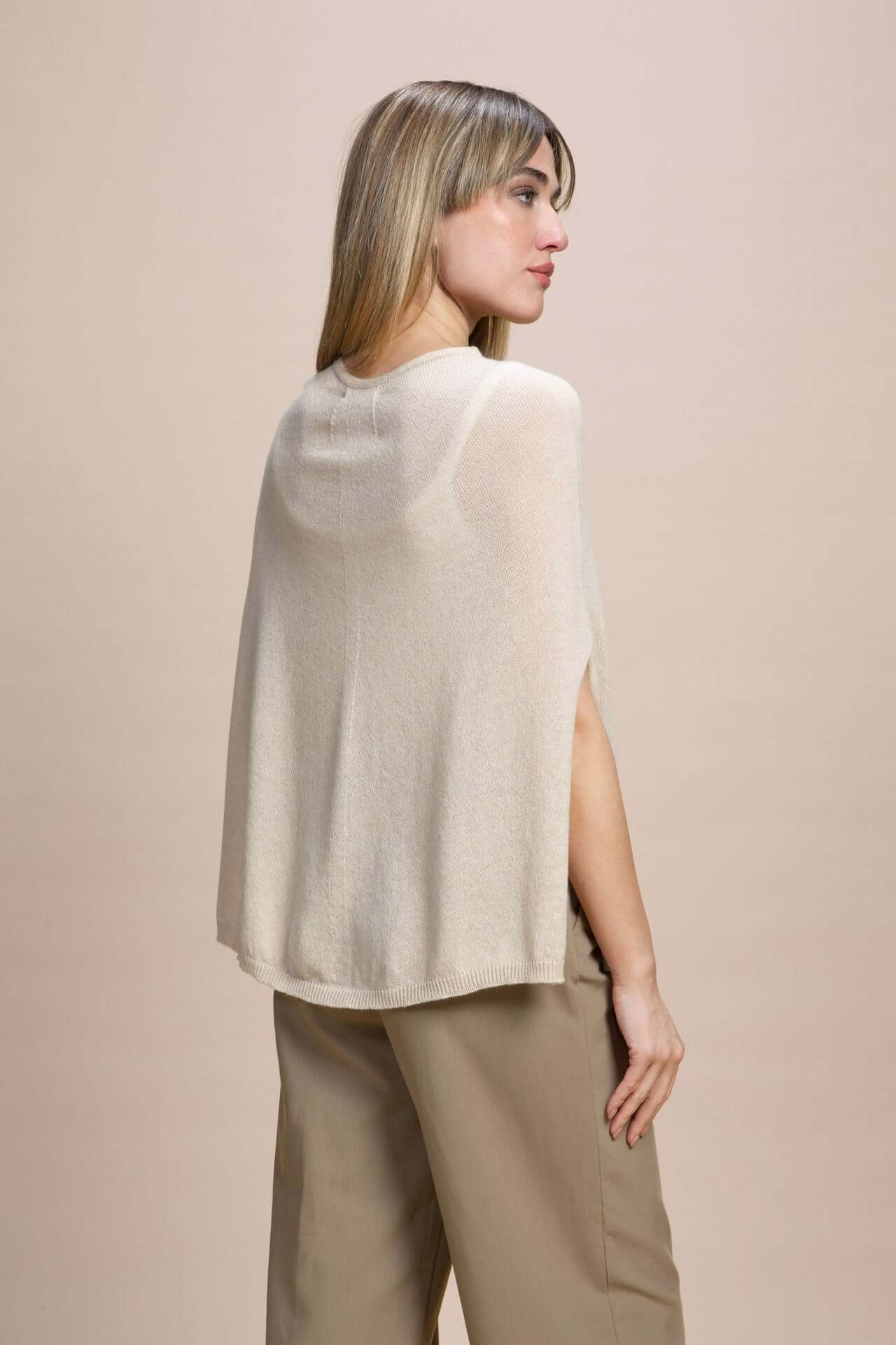 Forte dei Marmi - Poncho 100% Cachemire