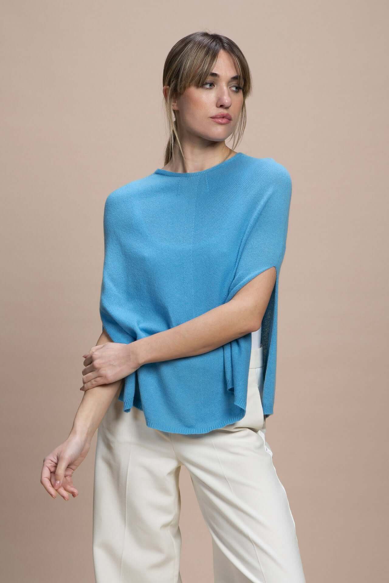 Forte dei Marmi - Poncho 100% Cachemire