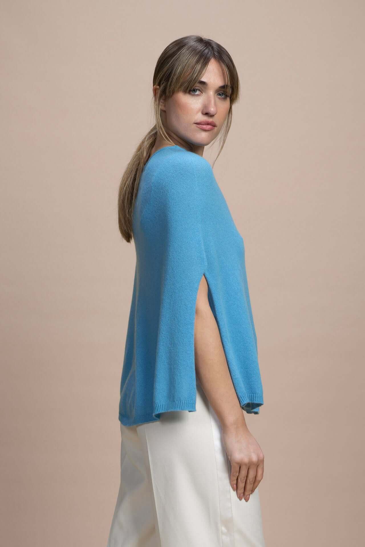 Forte dei Marmi - Poncho 100% Cachemire