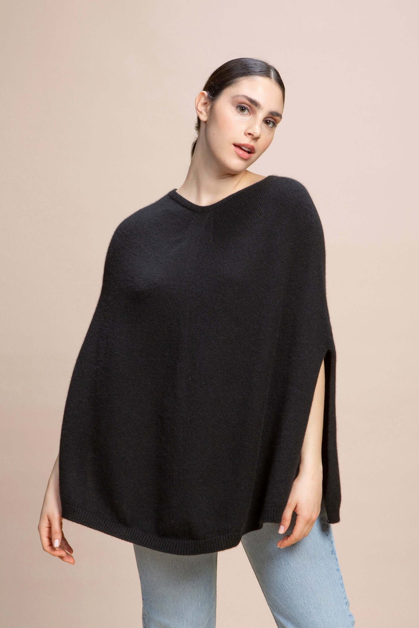 Forte dei Marmi - Poncho 100% Cachemire