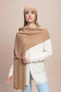 KIT Dolomiti - Bonnet et Echarpe 100% Cachemire