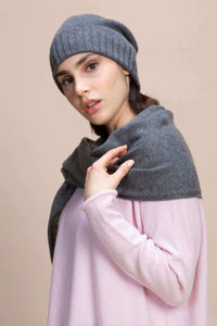 KIT Dolomiti - Bonnet et Echarpe 100% Cachemire