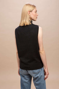 Marettimo - Lupetto smanicato 100% Cashmere