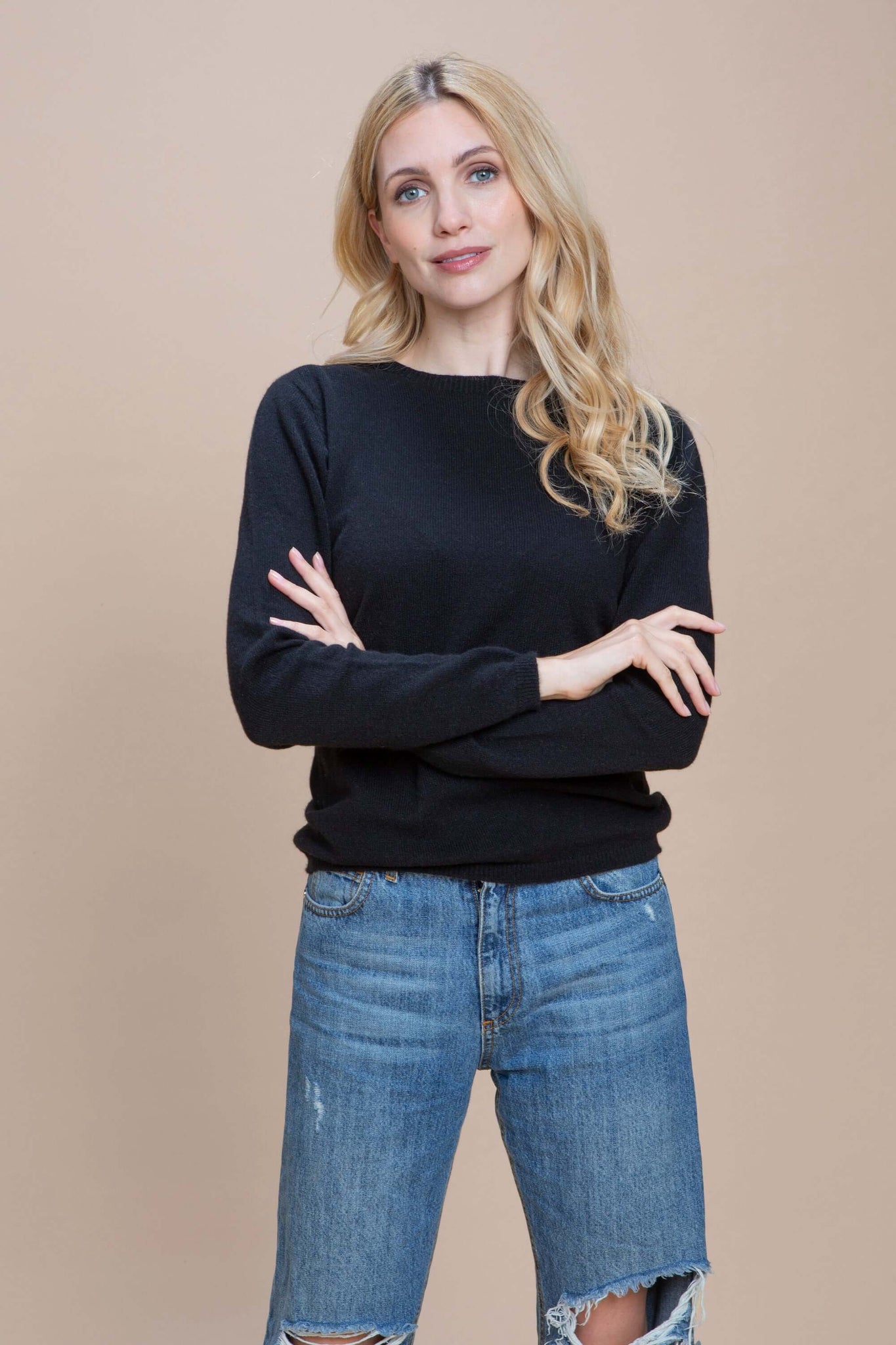 MARMOLADA  -  Barchetta basico  100% Cashmere