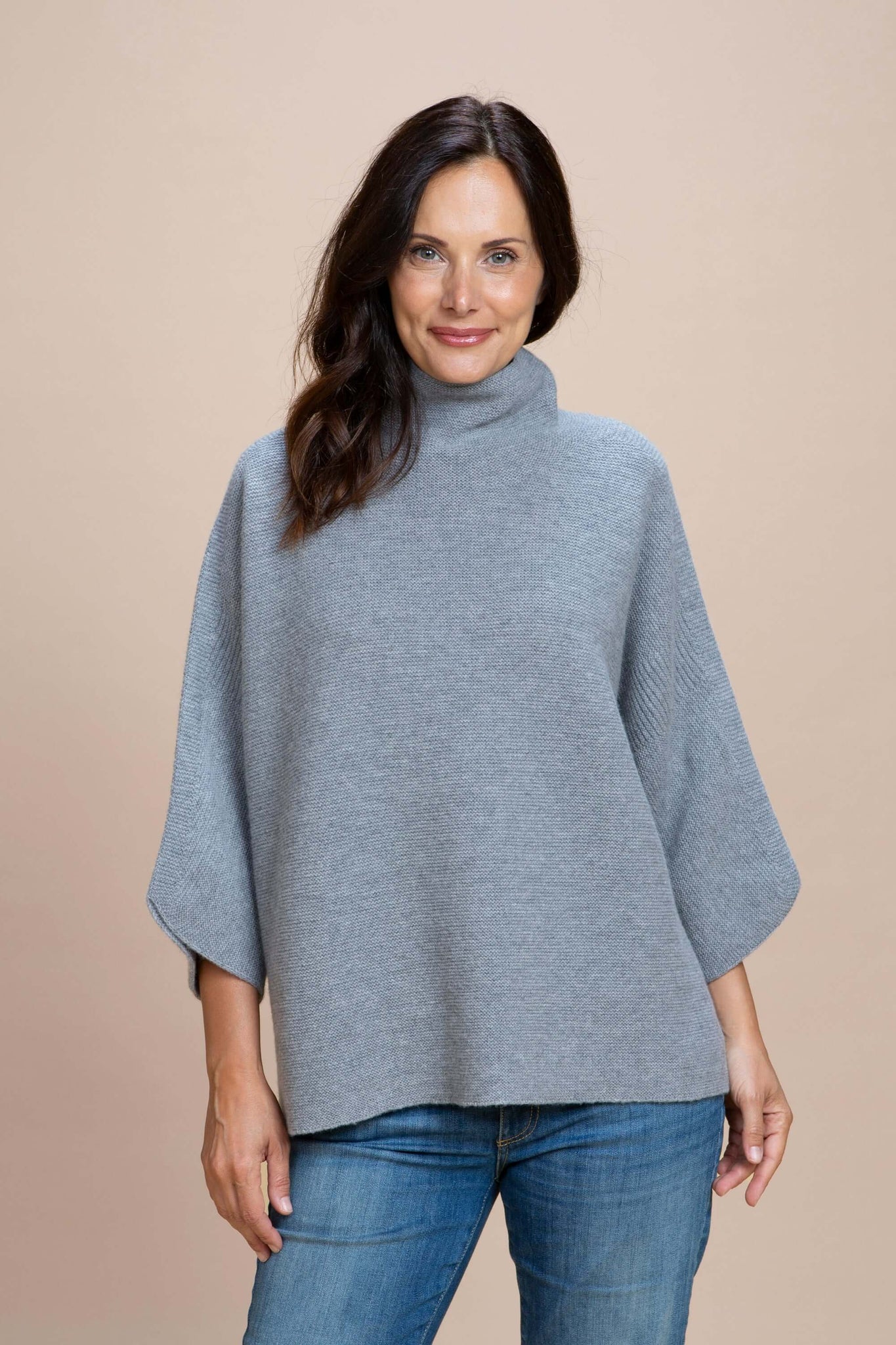 MONTALCINO  -  Poncho collo camino links  