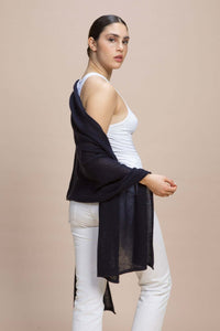 Sabaudia - Stola traforata leggera 100% Cashmere