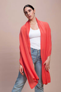 Sabaudia - Stola traforata leggera 100% Cashmere
