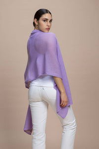 Sabaudia - Stola traforata leggera 100% Cashmere
