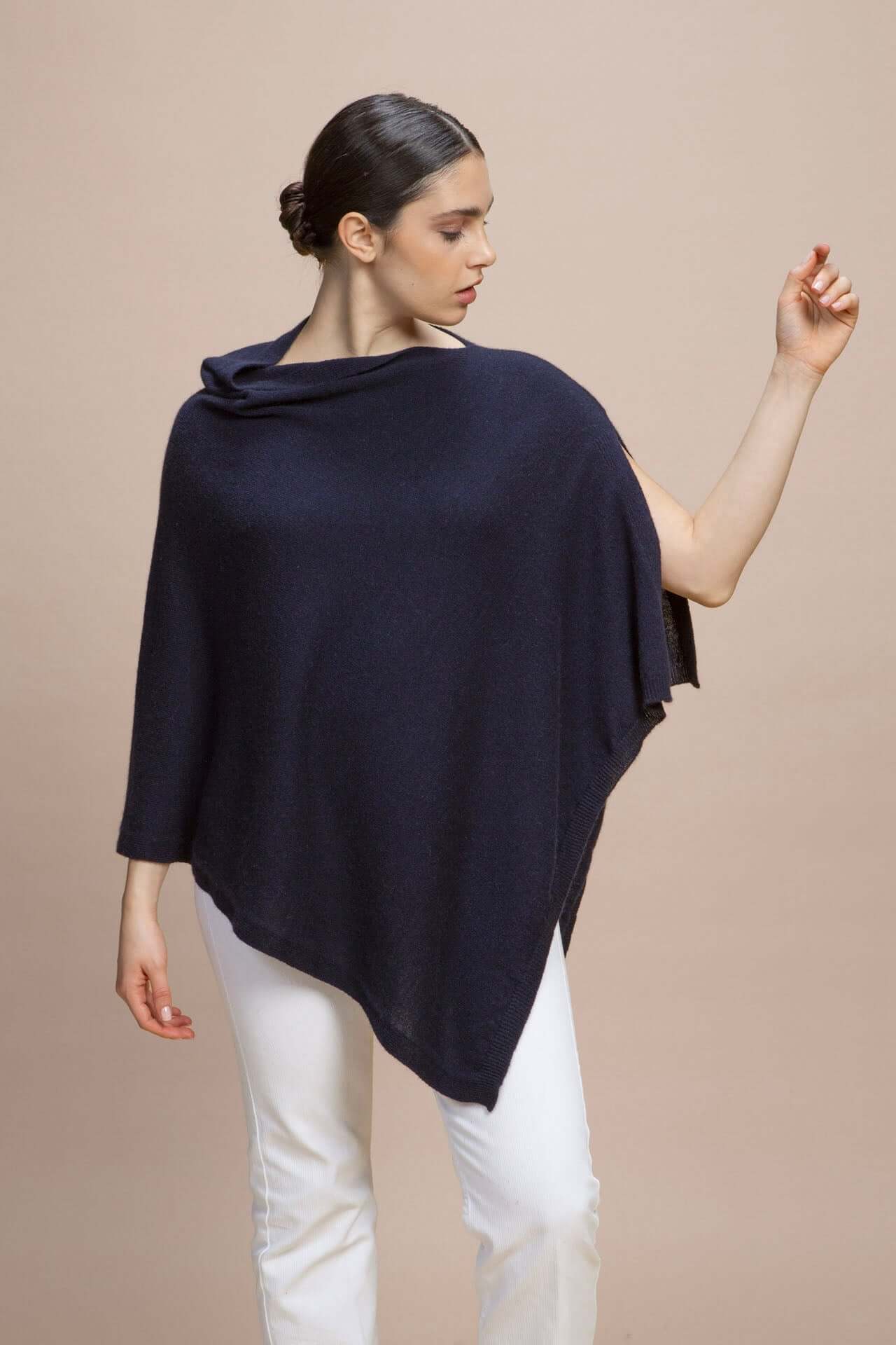 Forte dei Marmi - Poncho 100% Cachemire