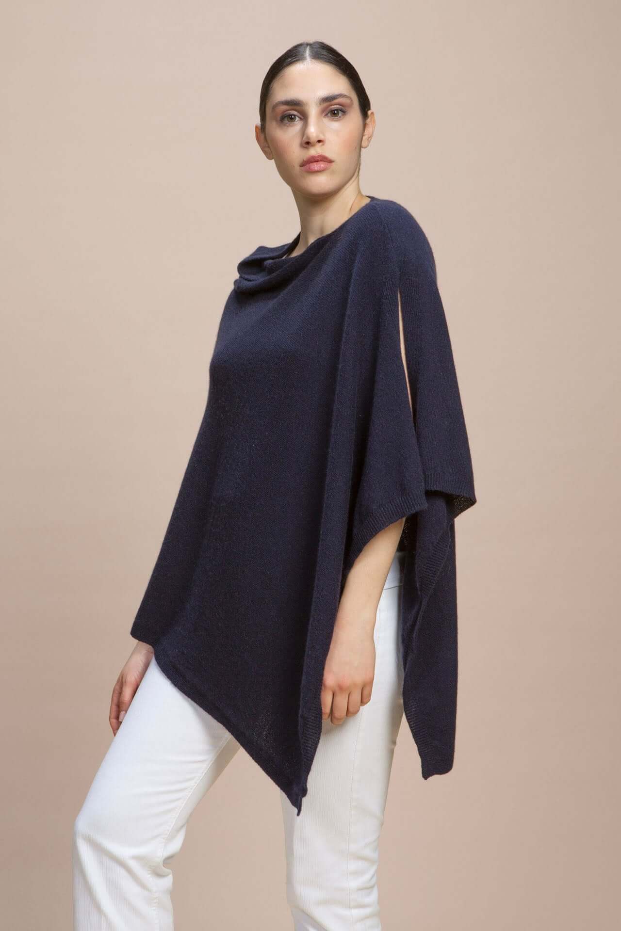 Forte dei Marmi - Poncho 100% Cachemire