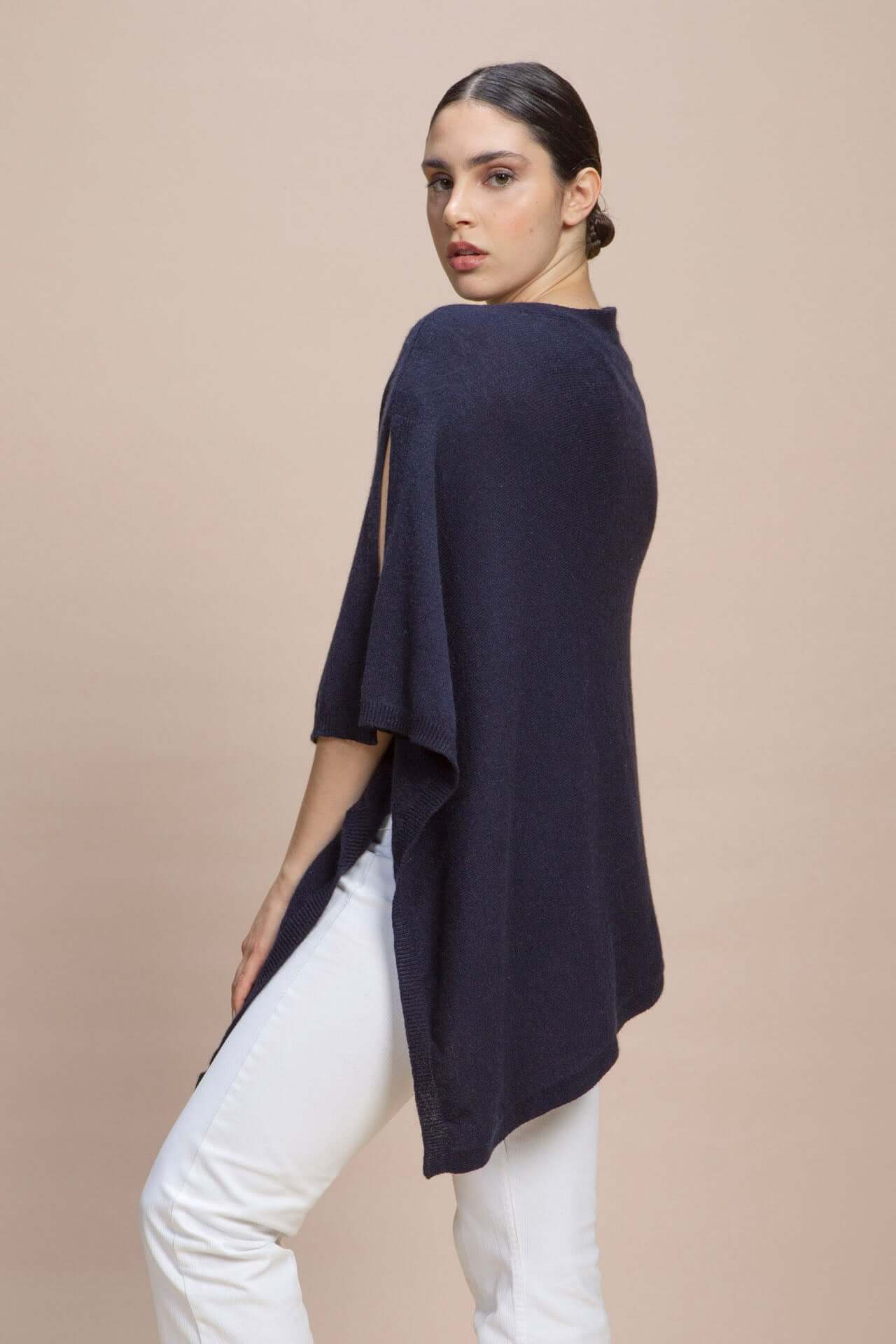 Forte dei Marmi - Poncho 100% Cachemire