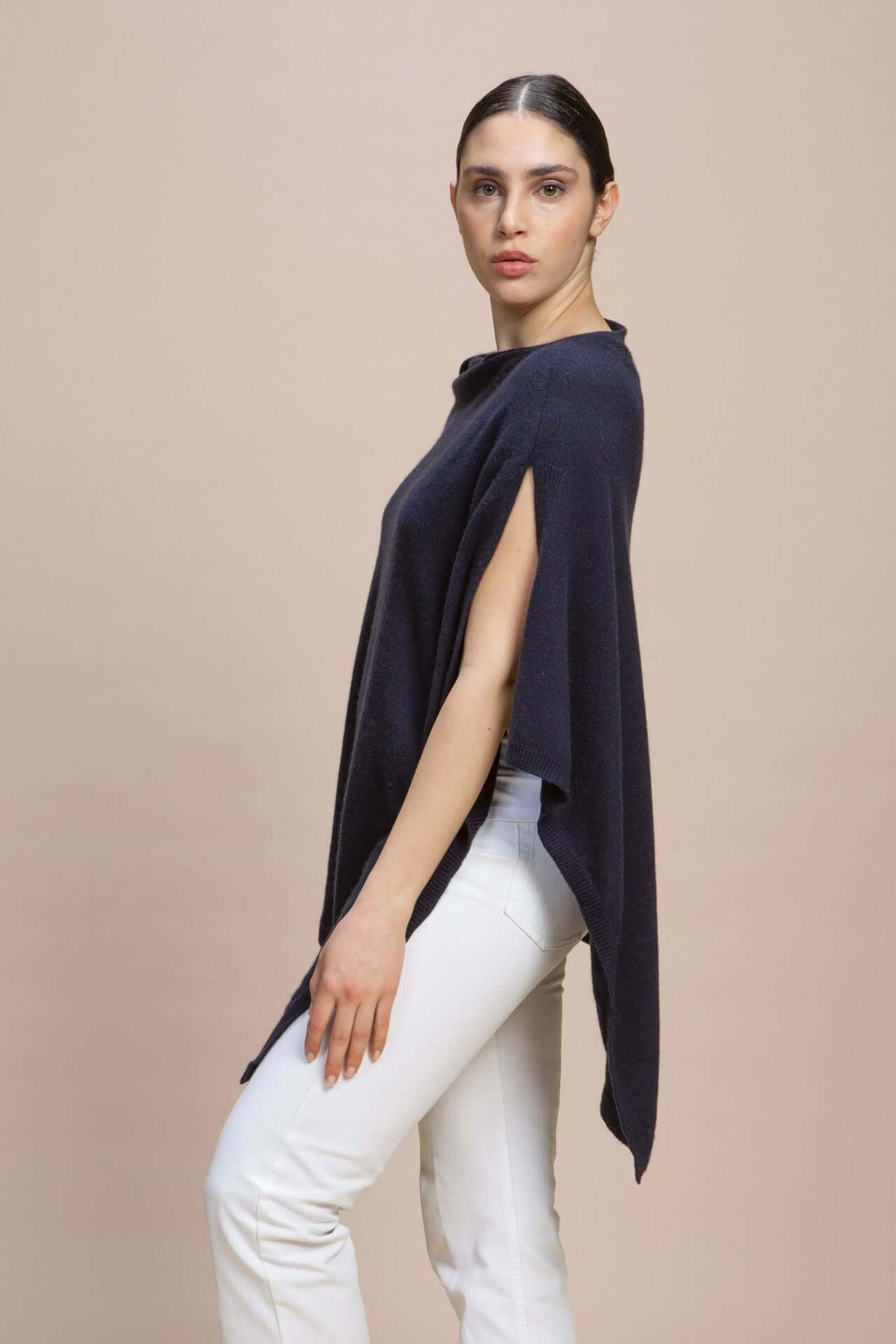 Forte dei Marmi - Poncho 100% Cachemire